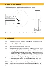 Preview for 20 page of Sylvac 830.0150 Instructions Manual