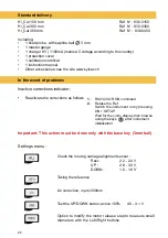 Preview for 22 page of Sylvac 830.0150 Instructions Manual