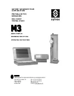 Preview for 1 page of Sylvac M3 Operating Instructions Manual