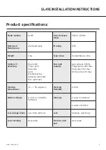 Preview for 5 page of Sylvan SL41E Installation Instructions Manual