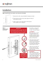 Preview for 8 page of Sylvan SL41E Installation Instructions Manual