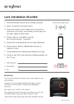 Preview for 10 page of Sylvan SL41E Installation Instructions Manual