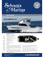 Preview for 1 page of Sylvania Marina CARIBBEAN 35 Specfications