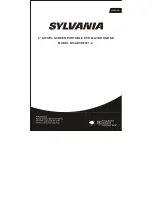 Sylvania 058465797386 Manual preview