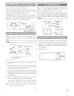 Предварительный просмотр 13 страницы Sylvania 2820LV Owner'S Manual