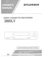 Sylvania 2860LV Owner'S Manual preview