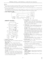 Предварительный просмотр 8 страницы Sylvania 2860LV Owner'S Manual