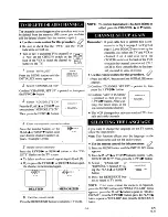 Предварительный просмотр 16 страницы Sylvania 2945LF Owner'S Manual