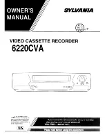 Sylvania 6220CVA Owner'S Manual preview