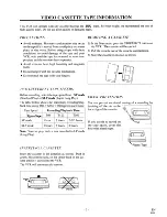 Предварительный просмотр 7 страницы Sylvania 6220VA Owner'S Manual