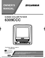 Sylvania 6309CCC Owner'S Manual preview