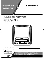 Sylvania 6309CD Owner'S Manual preview