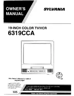 Preview for 1 page of Sylvania 6319CCA Owner'S Manual