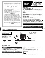 Sylvania 6413CTB, 6419CTB Owner'S Manual предпросмотр