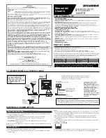 Предварительный просмотр 5 страницы Sylvania 6420FE Owner'S Manual