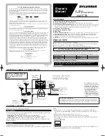 Sylvania 6427CTB Owner'S Manual preview