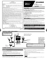 Preview for 1 page of Sylvania 6427TB Owner'S Manual