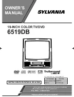 Sylvania 6519DB Owner'S Manual preview