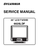 Preview for 1 page of Sylvania 6620 LDF Service Manual