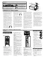 Preview for 2 page of Sylvania 6620LE Owner'S Manual