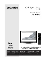 Sylvania 6626LG Owner'S Manual preview