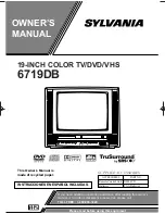 Preview for 1 page of Sylvania 6719DB Owner'S Manual