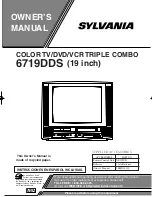 Sylvania 6719DDS Owner'S Manual preview