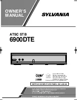 Preview for 1 page of Sylvania 6900DTE Owner'S Manual