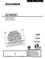 Sylvania A9DN1UH Owner'S Manual preview