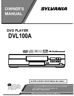 Sylvania DVL100A Owner'S Manual preview