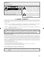 Предварительный просмотр 2 страницы Sylvania DVL100CB Owner'S Manual