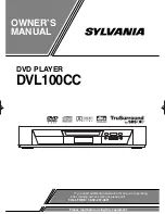 Sylvania DVL100CC Owner'S Manual preview