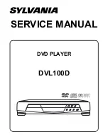 Предварительный просмотр 1 страницы Sylvania DVL100D Service Manual