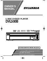 Sylvania DVL500B Owner'S Manual preview