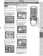 Preview for 71 page of Sylvania DVR90DEA Owner'S Manual