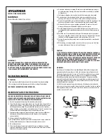 Sylvania FAIRBANKS SRM850P-47BHO Instruction Manual preview