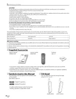 Preview for 4 page of Sylvania LC155SC8 Owner'S Manual