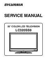 Preview for 3 page of Sylvania LC320SS9 A Service Manual