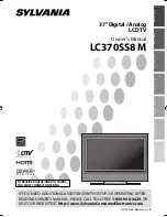 Sylvania LC370SS8 M Owner'S Manual preview