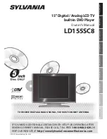 Sylvania LD155SC8 Owner'S Manual preview