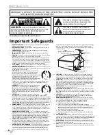 Preview for 2 page of Sylvania LD320SS8 A Owner'S Manual