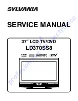 Sylvania LD370SS8 M Service Manual preview