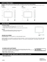 Preview for 2 page of Sylvania LEDVANCE SLIM FLOODLIGHT Installation Manual