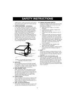 Предварительный просмотр 4 страницы Sylvania MEF122BT Instruction Manual