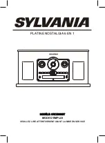 Preview for 21 page of Sylvania Nostalgia SRCD838BT Instruction Manual