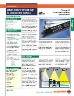 Предварительный просмотр 1 страницы Sylvania QUICKTRONIC POWERSENSE T5 Specifications