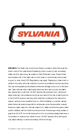 Preview for 3 page of Sylvania Roadsight Mirror Instruction Manual