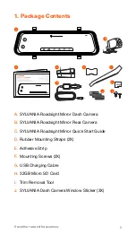 Preview for 5 page of Sylvania Roadsight Mirror Instruction Manual