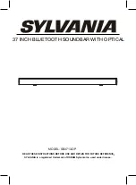 Предварительный просмотр 1 страницы Sylvania SB3713-OP User Manual