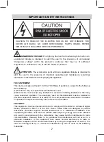 Предварительный просмотр 2 страницы Sylvania SB3713-OP User Manual